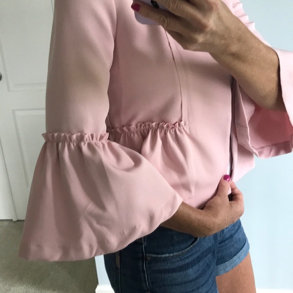 ♥️HOST PICK♥️Blush/Pink Open Front Blazer - Picture 7 of 8